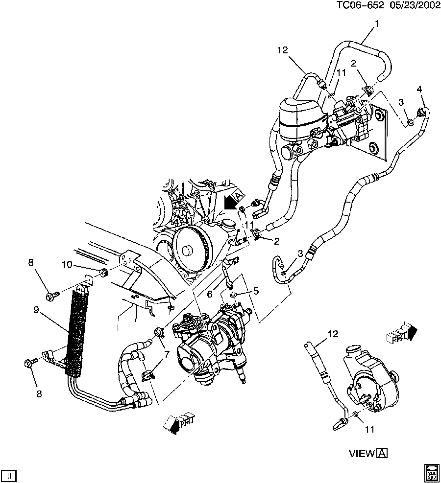 Hydroboost 7.3 Power Steering Hose Diagram